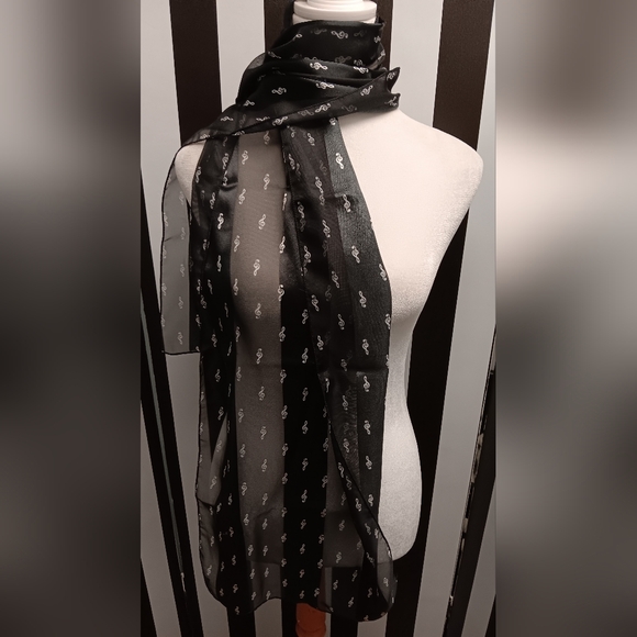 Accessories - Music Note Scarf